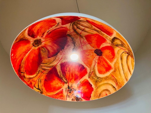 Dome lamp hand painted