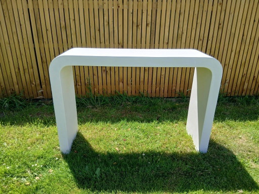 Handmade Mortex console table – Organic design – Showroom model – New condition