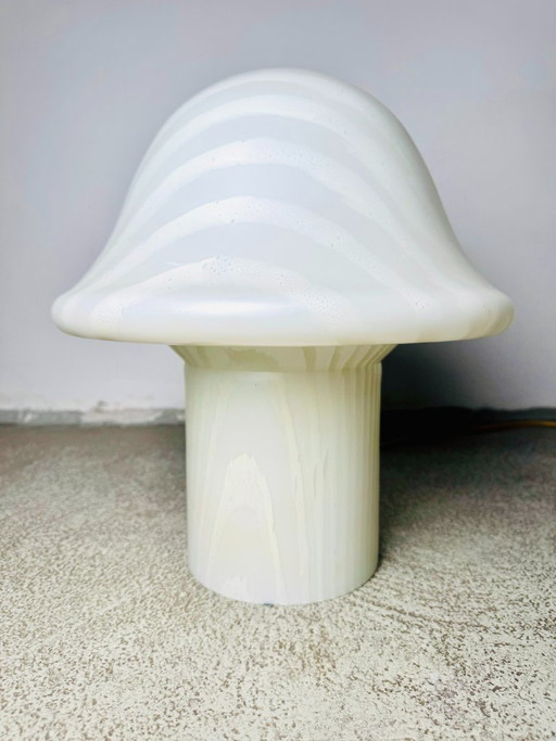 Large Model Glass Mushroom Table Lamp by Peill & Putzler, Germany 1960s – tafellampen (photo 2 of 6)