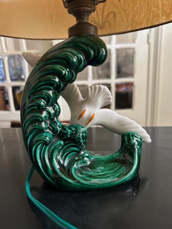 Image 1 of Keramische lamp Oiseau 1950