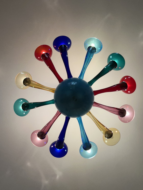 Image 1 of Chandelier by Annesto Gismondi for model Leda by Artemide