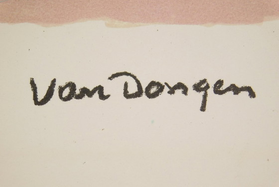 Image 1 of Kees van Dongen (1877) Color Lithograph " Le Parc " Ges Gen