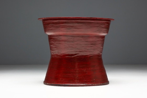 Image 1 of Japanese Dining Set in the Style of Frank Lloyd Wright, Belgium, 1940s