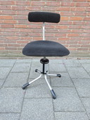 Gispen 360 Dutch design bureaustoel - zwarte ribstof 