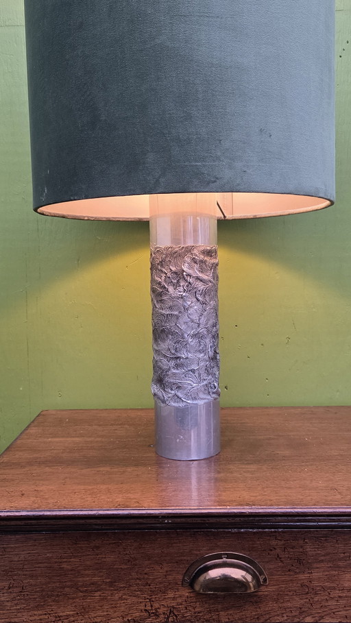 Willy luyckx brutalist table lamp