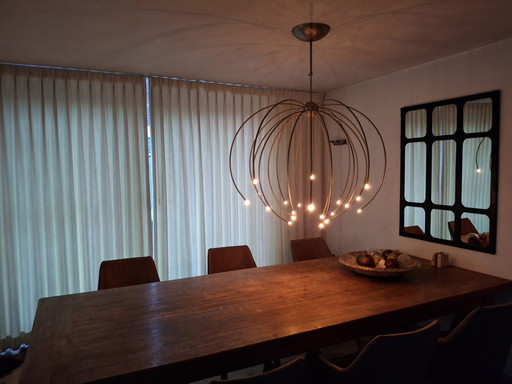 Hermosa lámpara colgante