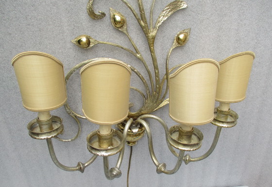 Image 1 of Lampada da parete monumentale Hans Möller, 1960 Hans Möller, fatta a mano, Germania