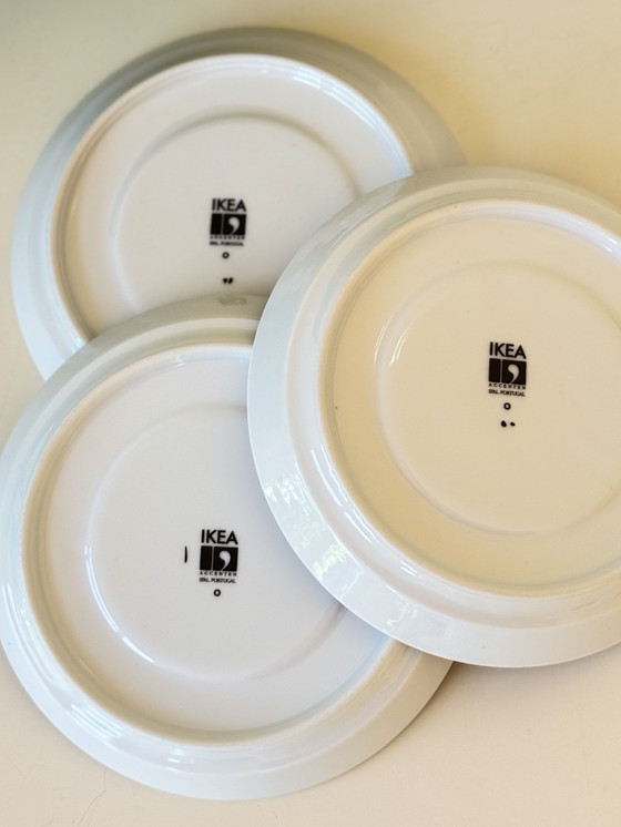 Image 1 of Vintage IKEA Accents Cup and Saucer Set - Spal Portugal, 1970s