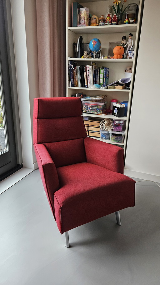 Fauteuil Roderick Vos Solo avec repose-pieds inclus
