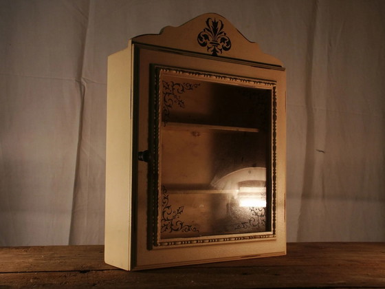 Hölzerne Wandvitrine – Holz, Vintage (photo 3 of 6)