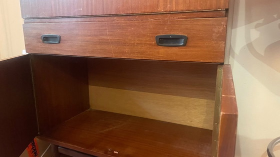 Beautiful vintage wooden cabinet design - 1960 Cees Braakman, Display cabinets, Brown (photo 11 of 11)