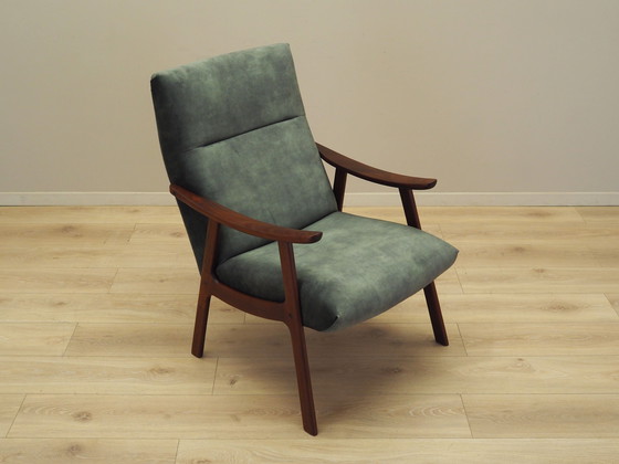 Image 1 of Sessel aus Teakholz, dänisches Design, 1970er Jahre, Herstellung: Dänemark