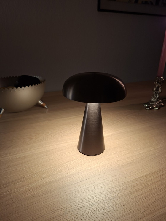 Image 1 of Tradition bronskleur portable lamp mer drie stands