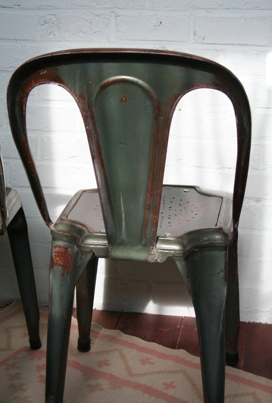 Image 1 of 4 sillas Fibrocit restauradas