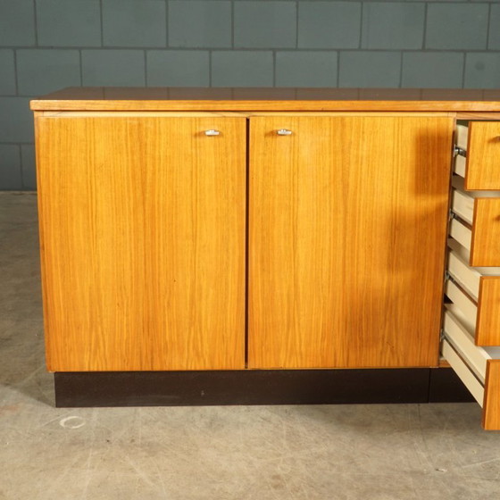 Midcentury Walnut Sideboard/Dressoir – 1960s – Wood (photo 5 of 18)