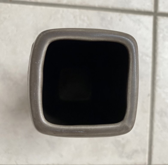 Image 1 of Deense grijze vaas van Holm Sørensen & Svend Aage Jensen, søholm keramiek