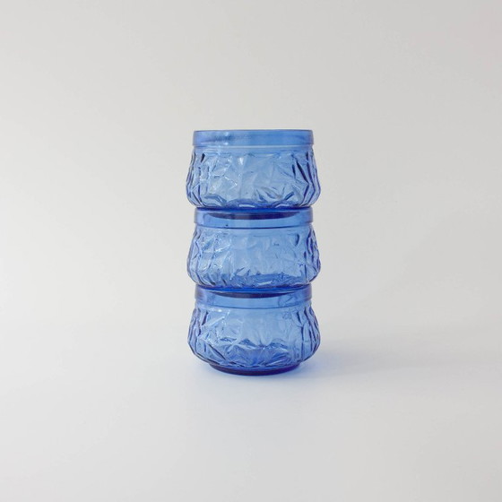 Set di 3 ciotole da dessert vintage IVIMA in vetro blu, anni '60 – Accessori da tavola, Glass (photo 7 of 14)