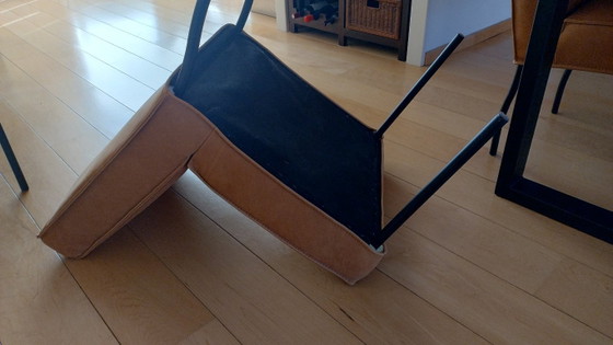 4x Haveco Zoeterwoude Esszimmerstühle, Leder, Braun (Foto 9 von 12)