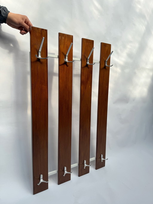 Vintage Mid Century Garderobe | 20 Haken | Pastoe / Van Teeffelen-Stil | 1960er Jahre