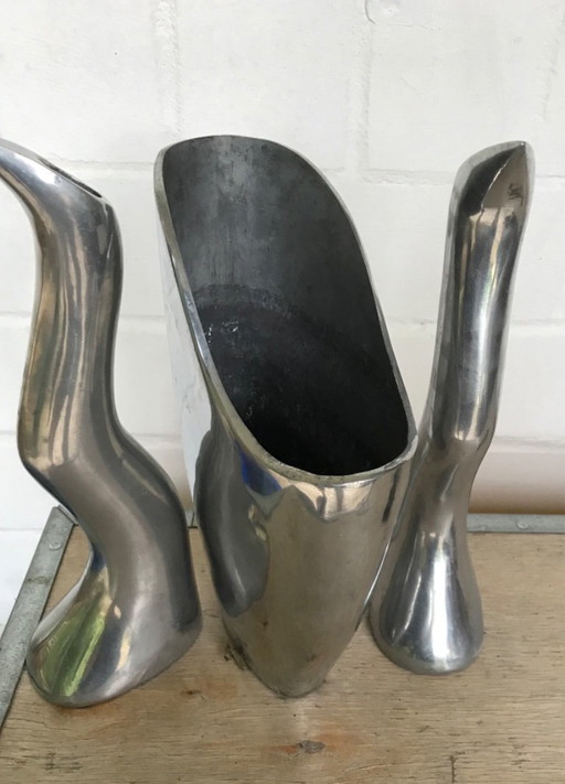 Ikea/ Anna Efverlund/ Anatomi Zick Zag Diseño – decoratieve objecten, Aluminium (photo 2 of 5)