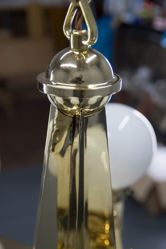 Image 1 of Rare lustre Art Nouveau d'Emil Kralik pour Vulkania, années 1920