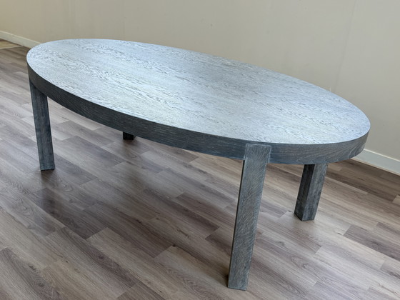 Image 1 of Ebony & Co dining table (Amsterdam) as new