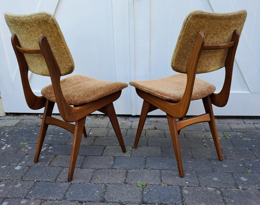 2 x Webe van Teeffelen  eetkamerstoel 