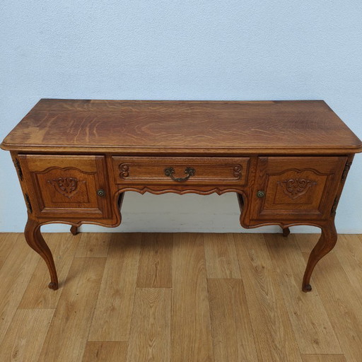 Vintage Landelijke sidetable bureau kaptafel tv-meubel  