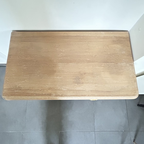 Image 1 of Country Dresser Color is Matt Off-white and Gold