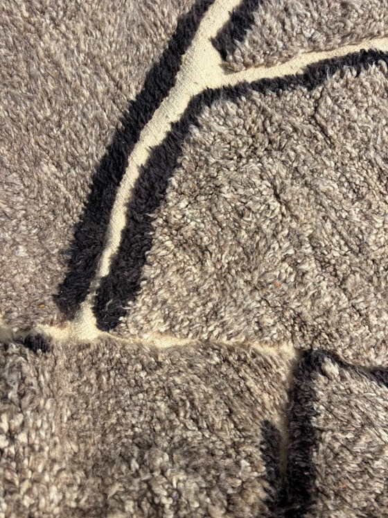 Image 1 of Groot nieuw Berberkleed van Beni Ourain M'rirt