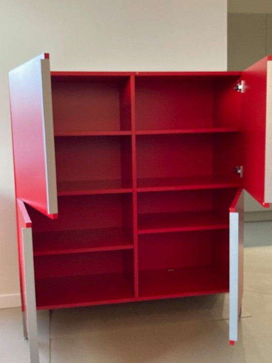 Pastoe Kwadrant Kast – High boards, Metal, Wood (photo 3 of 5)