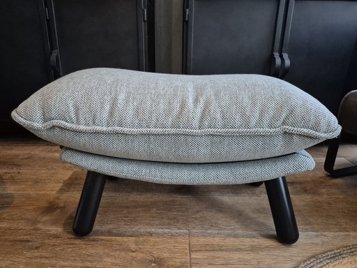 Lounge chair lazy sack and hocker