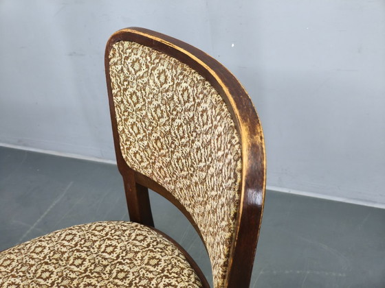 Image 1 of Set di 4 sedie da pranzo Thonet, Cecoslovacchia, anni '40