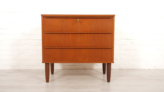 Image 1 of Vintage Danish Chest of Drawers | Teak | 3 Drawers