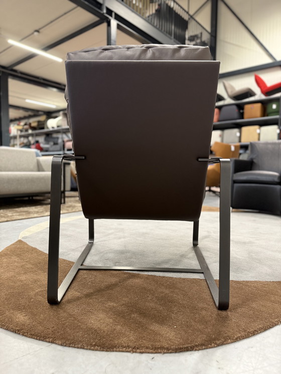 Image 1 of Sillón Leolux Indra Wapiti Cuero Marrón