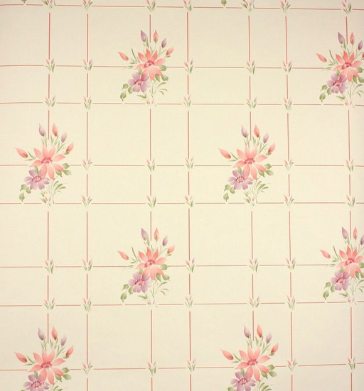 5063 Vintage Origineel Retro Keukenbehang