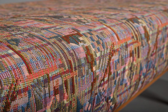 Image 1 of  Vintage Cherrywood and Wool Daybed from Knoll Antimott, 1950s-1960s