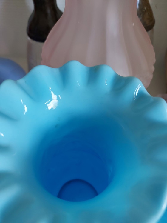 Opaline glazen vazen (photo 6 of 6)