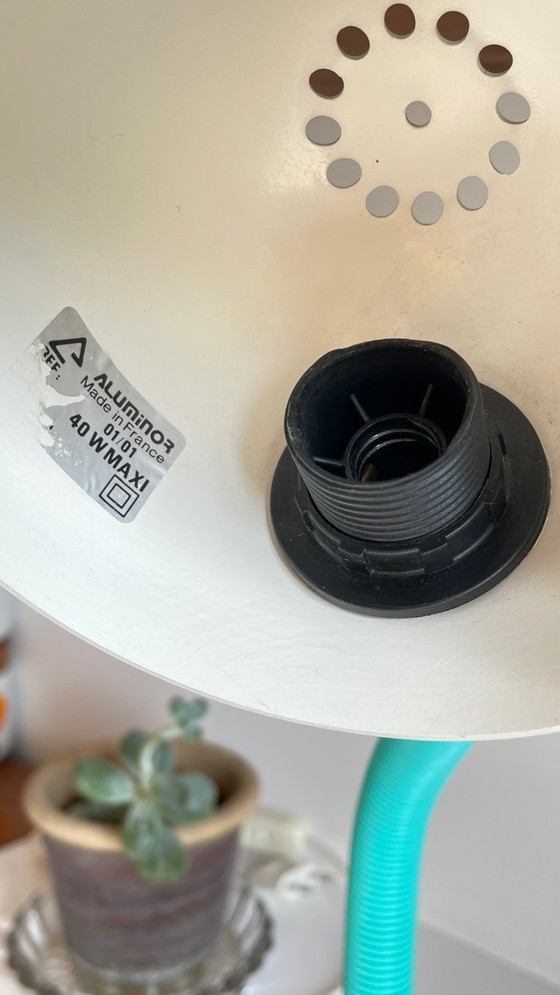 Image 1 of LAMPE 80er Jahre Stahl von ALUMINOR Frankreich