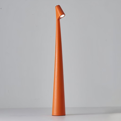 Liseuse LED Orange Design rechargeable par usb et à intensité variable