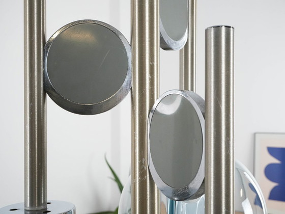 Image 1 of Kroonluchter uit het ruimtetijdperk, Muranoglas, jaren 70, gemaakt in Italië