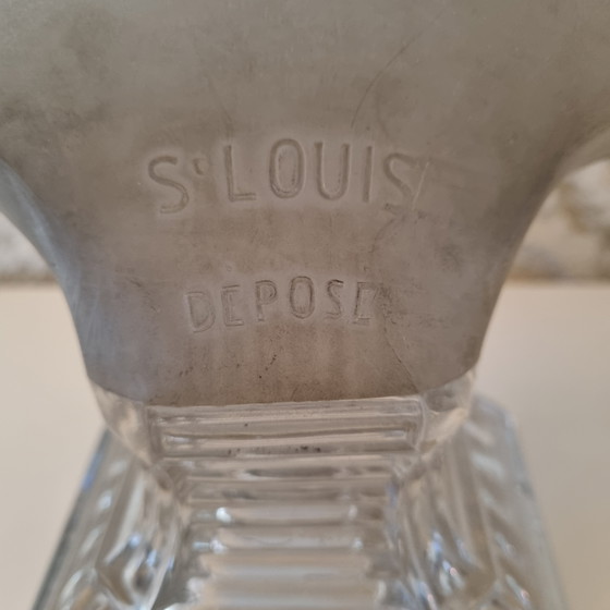 Image 1 of Buste Ancien en Cristal St Louis Pape Pie IX