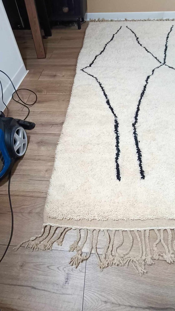 Image 1 of Tapis berbère laine vierge Tapis marocain - 323 x 202 cm 300 x 200 m Type B7.9