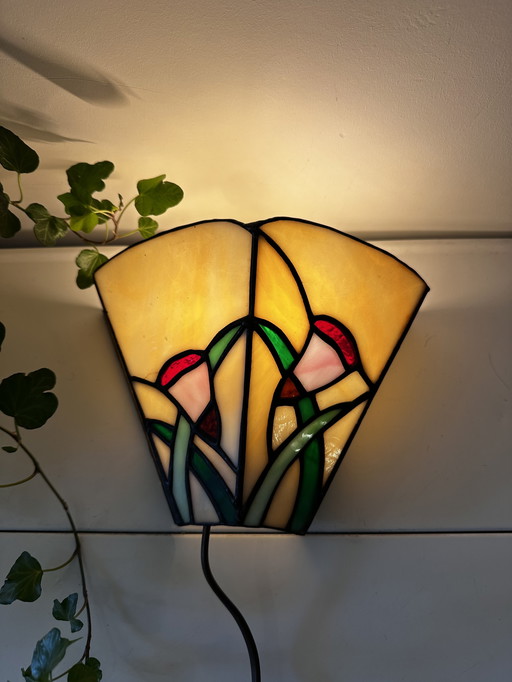 Applique murale de style Tiffany