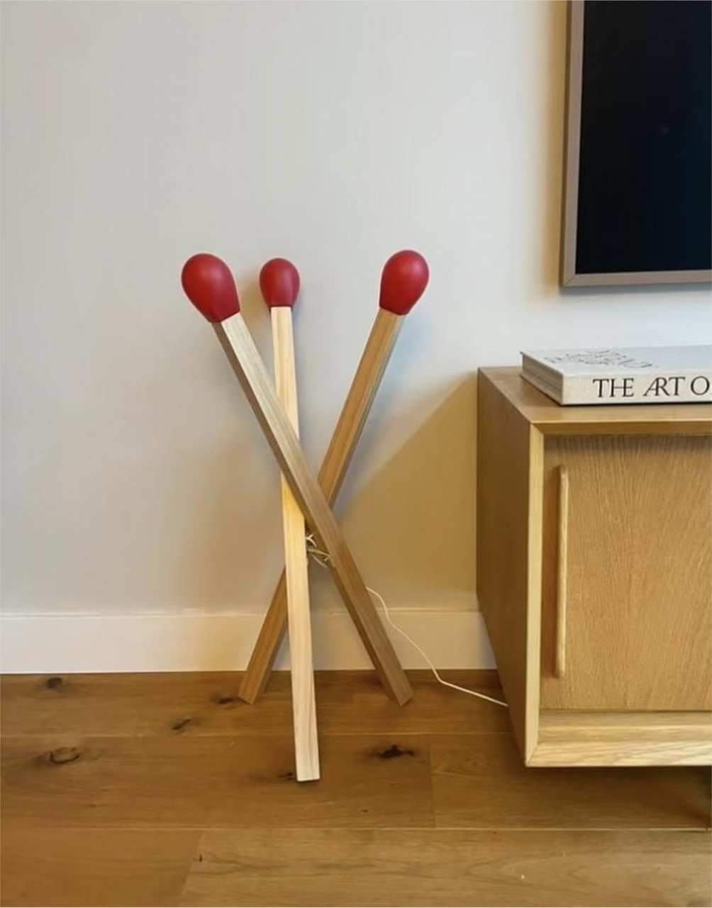 Ikea matchstick lamp- lukas bazle design | €95 | Whoppah