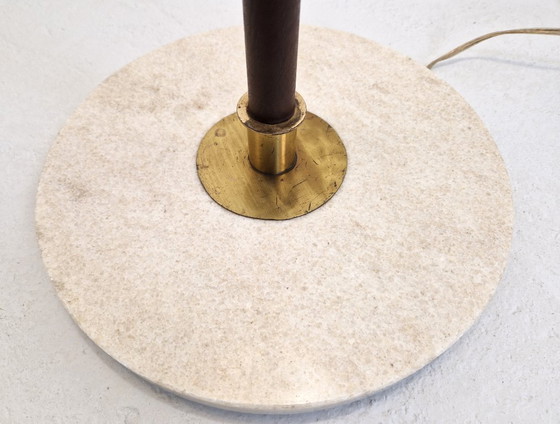 Image 1 of Lampada da terra vintage Twilight con paralume originale