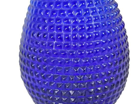 Image 1 of Rossini Empoli - decanter - 'Genie' carafe - cobalt blue - Italy - 60's