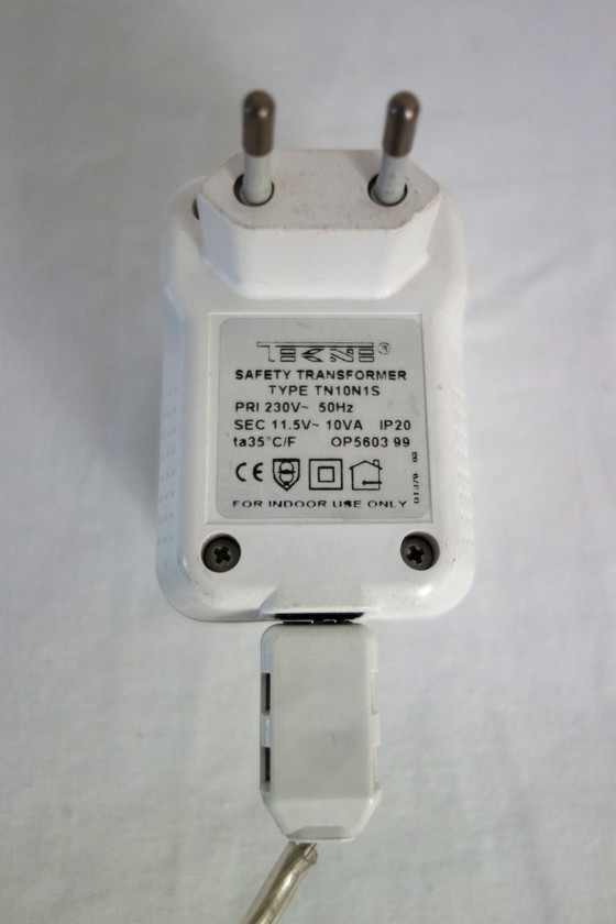 Microlight Grüne Schreibtischlampe von Ernesto Gismondi für Artemide 90er, Tischlampen, Kunststoff, Metall (Foto 12 von 13)