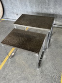 Nest of Draenert Slate Stone Tables