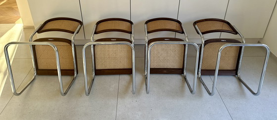 Image 1 of 4X Thonet cantilever chair S32